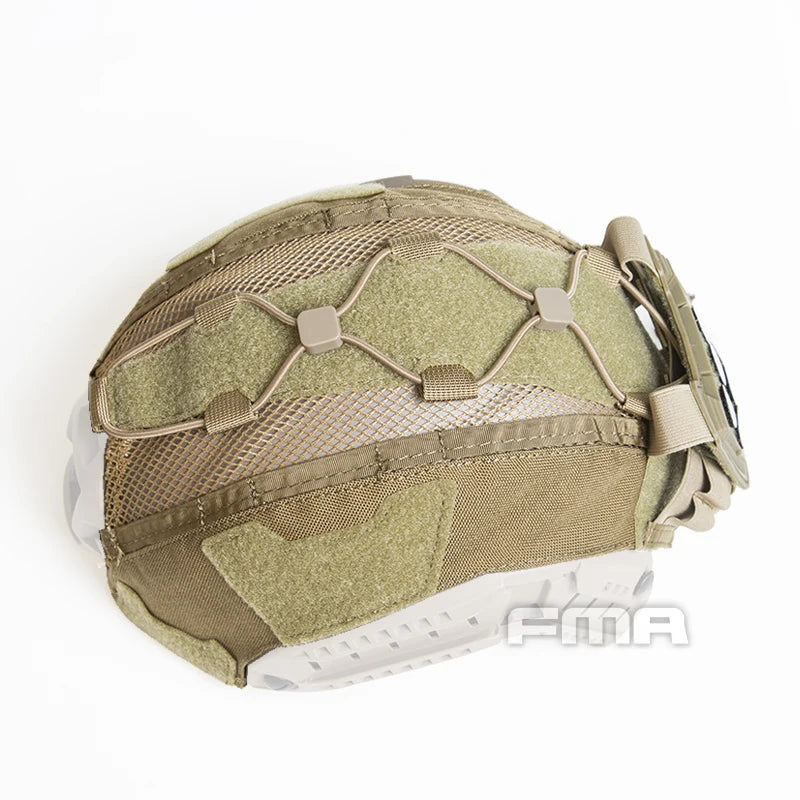FMA Tactical Hunting Helmet Cover Multifunctional Battery Holder Balanced Pouch Bag BK/DE/MC