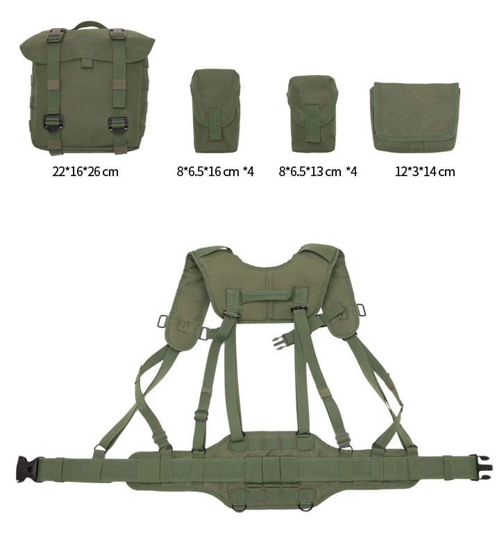 ATFG Camo Vest Outdoor Breathable Hunting Vest Russian SSO Special Forces Smersh Adjustable Lightweight Vest