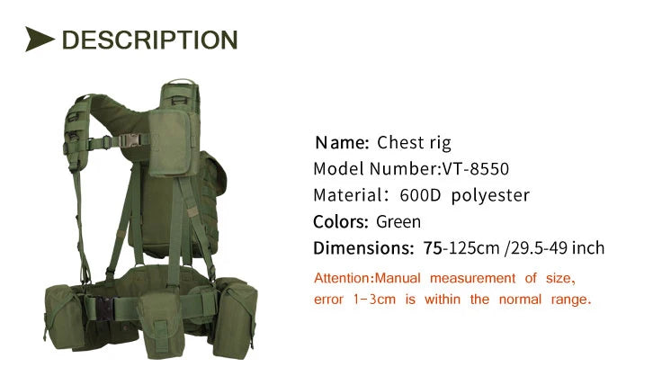 ATFG Camo Vest Outdoor Breathable Hunting Vest Russian SSO Special Forces Smersh Adjustable Lightweight Vest