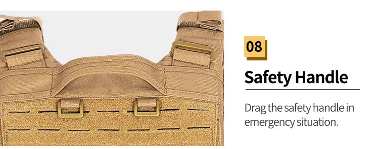 YAKEDA full protective plate carrier breathable wear vest training CS vest outdoor camping equipment molle Hunting vest