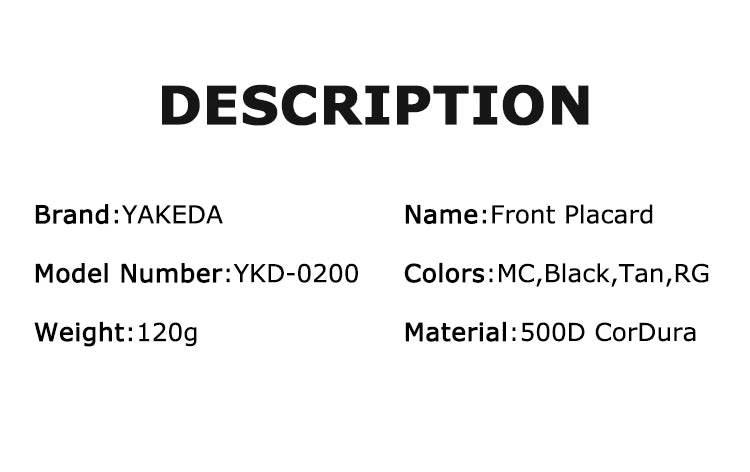 YAKEDA 500D Nylon N66 MOLLE Tactical Holster Triple Magazine Pouch  with Quick Release Mag Pouch Insert