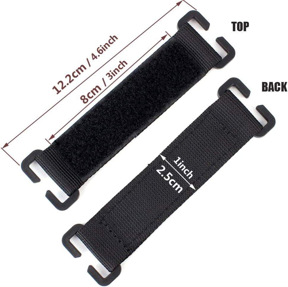 Tactical Molle Strip Adapter Vest Backpack Patch Panel Hook&Loop Converter Ribbon Strip For Attching ID Patches