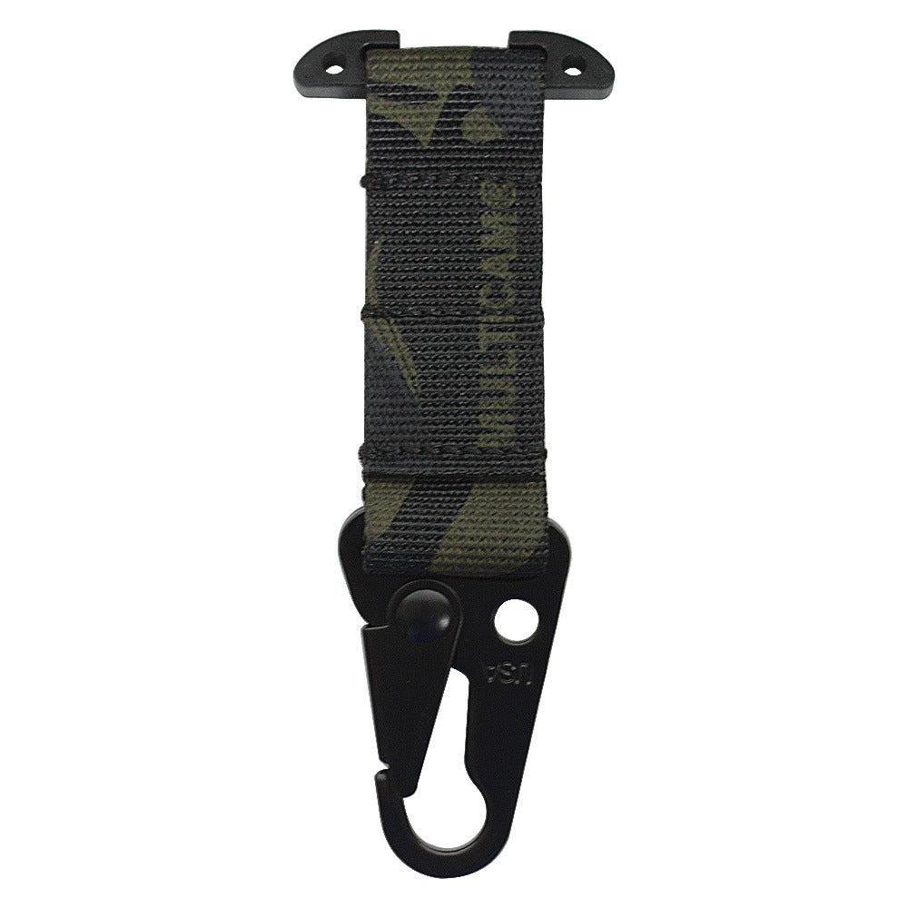 Tactical Clash Hook Hanging Carabiner ICB Molle Webbing Clip Olecranon Metal Outdoor Cummerbund Belt Hunting Vest Accessories
