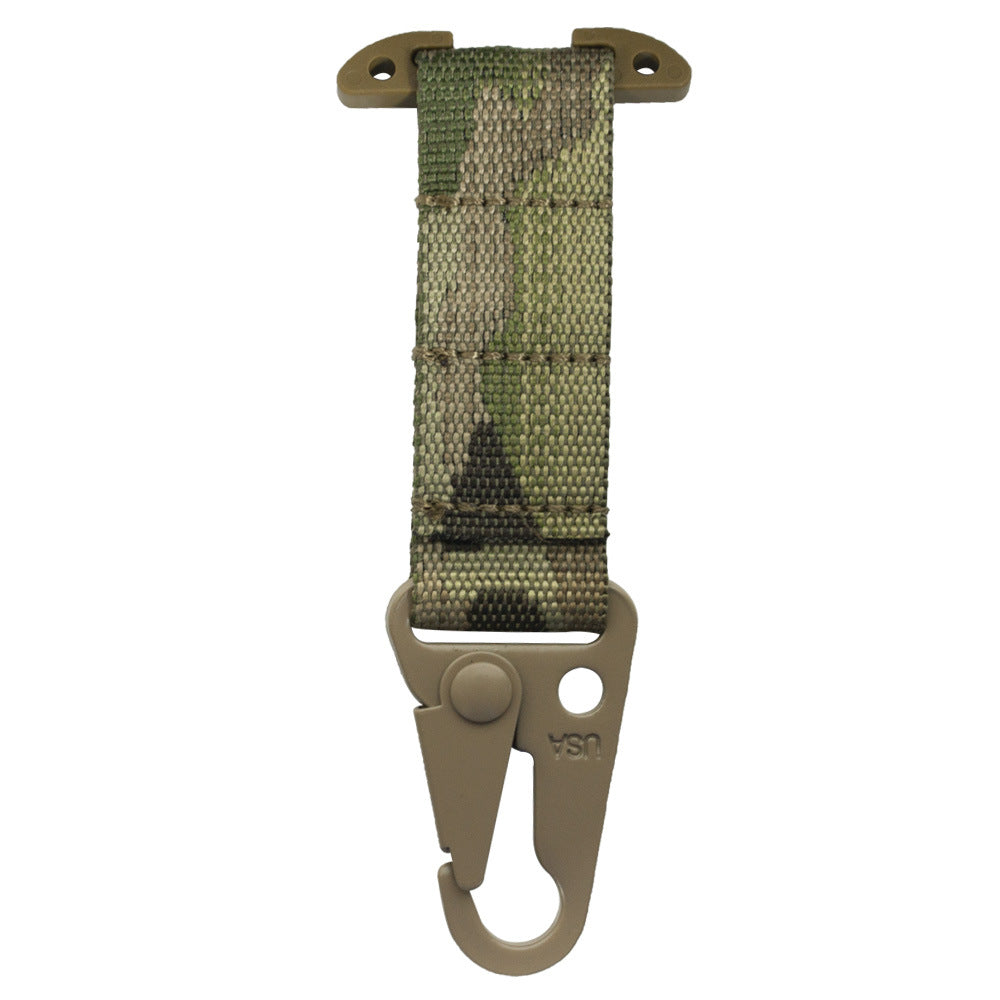 Tactical Clash Hook Hanging Carabiner ICB Molle Webbing Clip Olecranon Metal Outdoor Cummerbund Belt Hunting Vest Accessories
