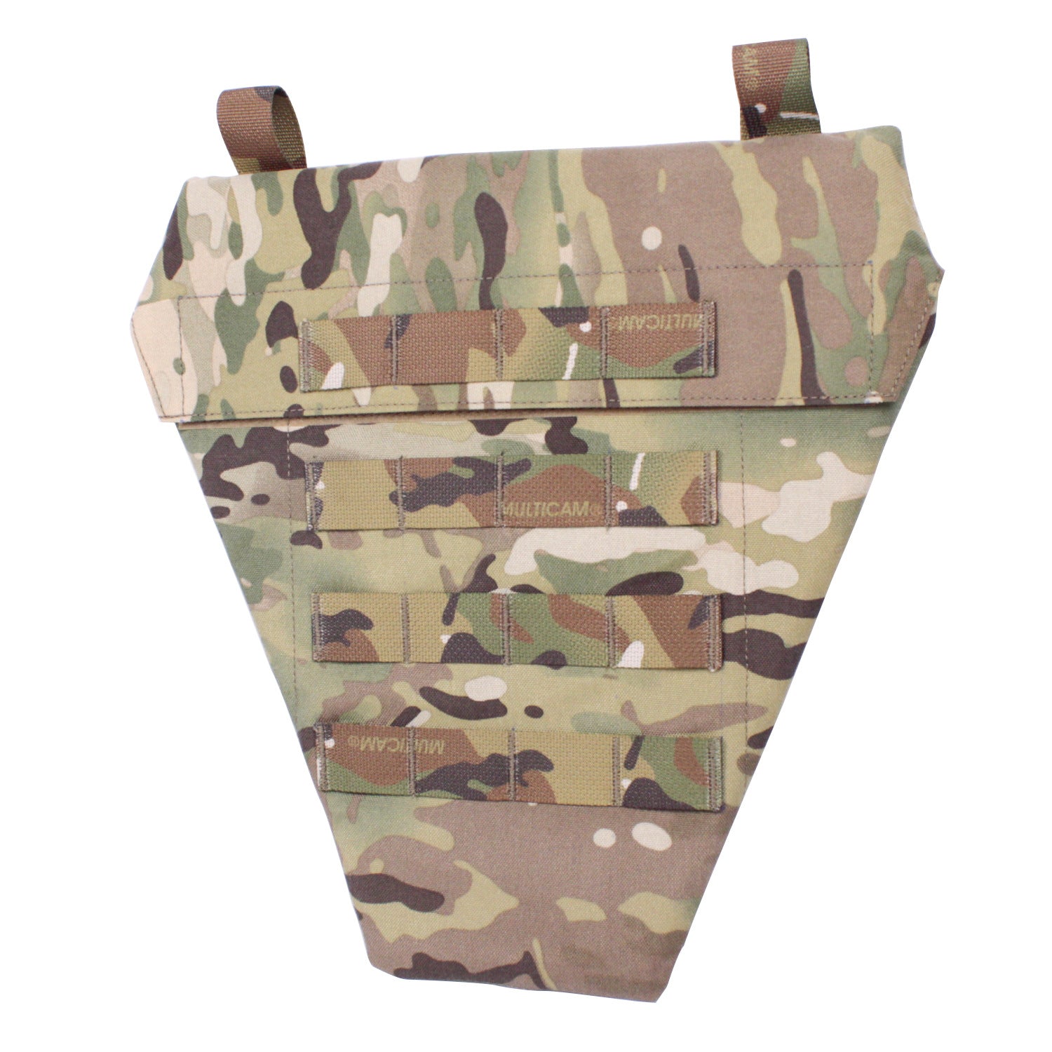 ATFG MC Camo LAP Panel 500D Delustered Nylon Tactical Groin Protection MV Lower Abdomen Platform Pouch Molle LAP Groin Bag