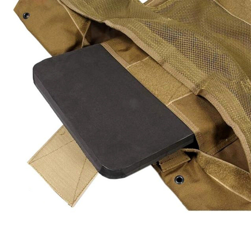 2pcs Airsoft Tactical Vest EVA Plates Body Carrier Vests SAPI Shock Plate for Outdoor Hunting Paintball War Game Protective
