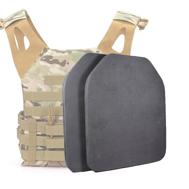 2pcs Airsoft Tactical Vest EVA Plates Body Carrier Vests SAPI Shock Plate for Outdoor Hunting Paintball War Game Protective