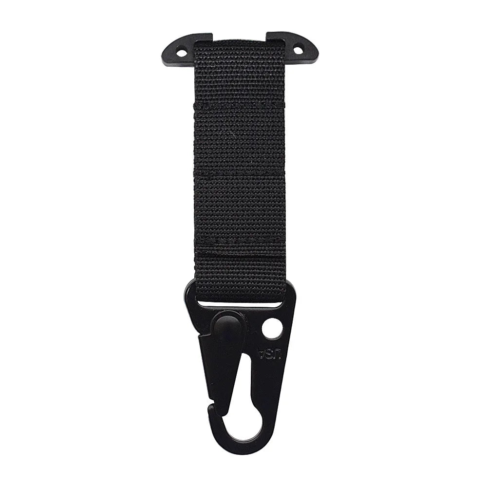 Tactical Clash Hook Hanging Carabiner ICB Molle Webbing Clip Olecranon Metal Outdoor Cummerbund Belt Hunting Vest Accessories