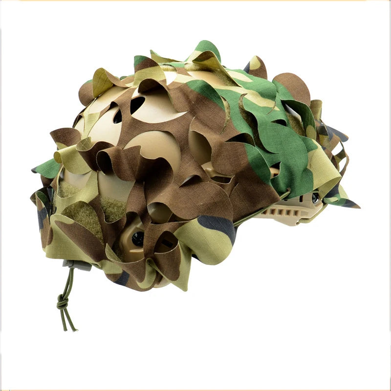 Laser Cut Fast Tactical Helmet Cloth Tactical CS Helmet Cover