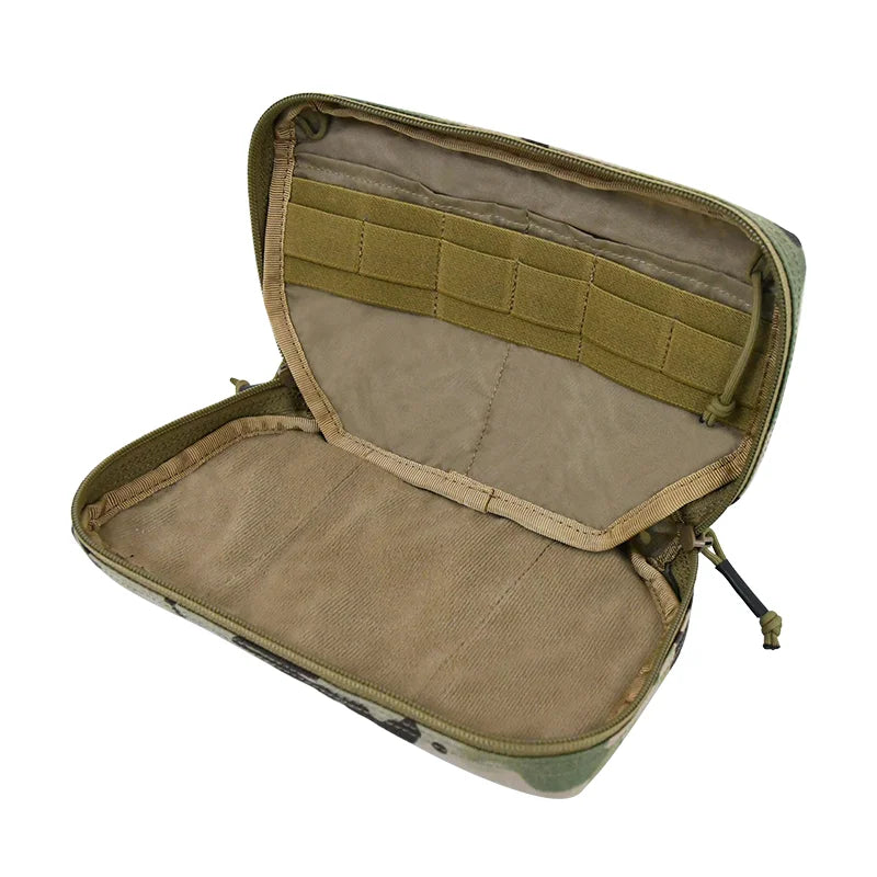 500D Molle Tactical Drop Dump Pouch Fanny Pack Organizer Bag Front Pocket For JPC AVS CPC RRV Plate Carrier Vest Accessories