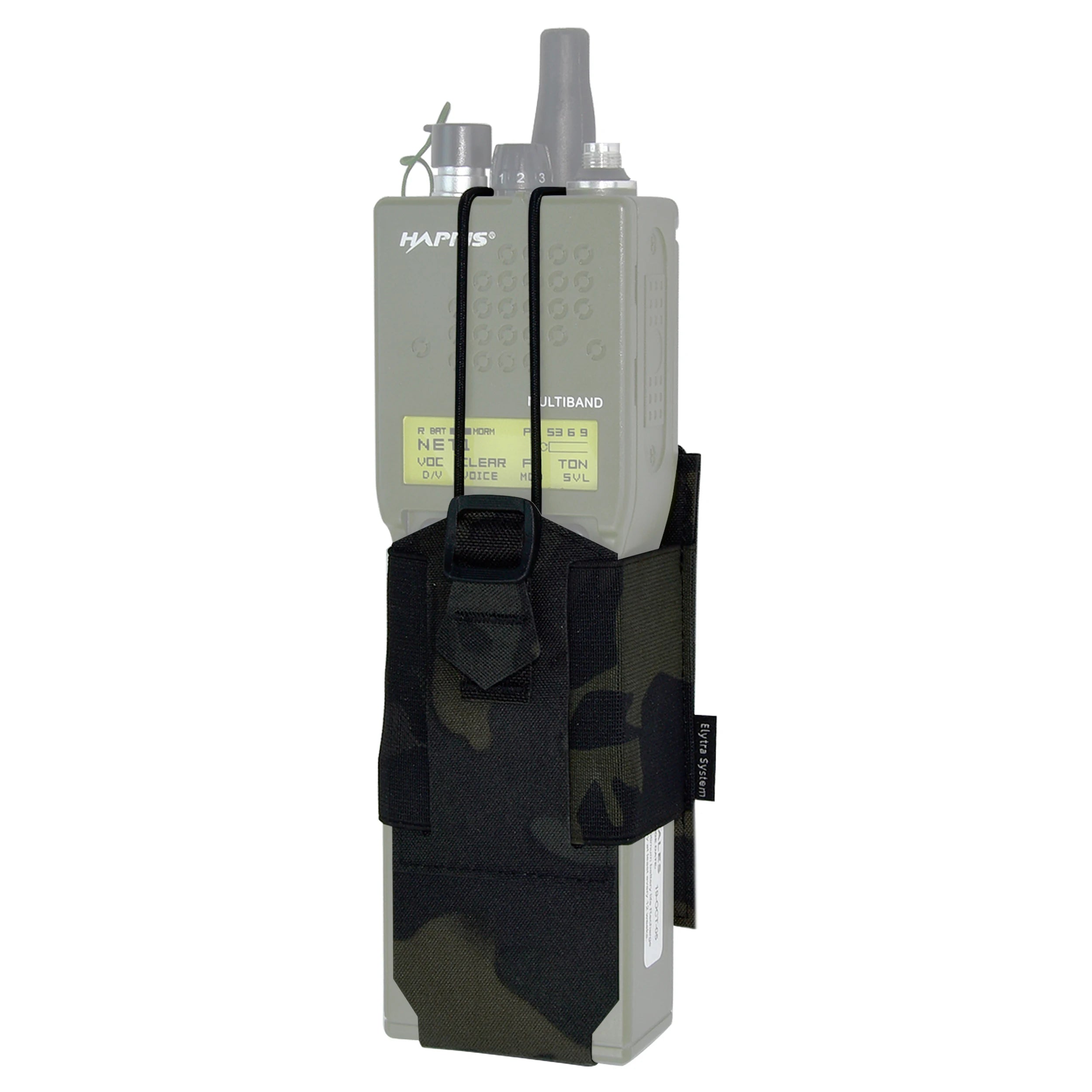 Tactical Adjustable Height Molle Compatible Storage Pouch for Large-Sized Radio Devices Molle Tool Pouch