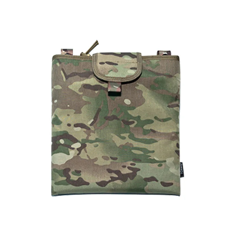 Tactical Magazine Dump Pouch Molle Mag Drop Pouch Recycling Bag Storage Tool Bag