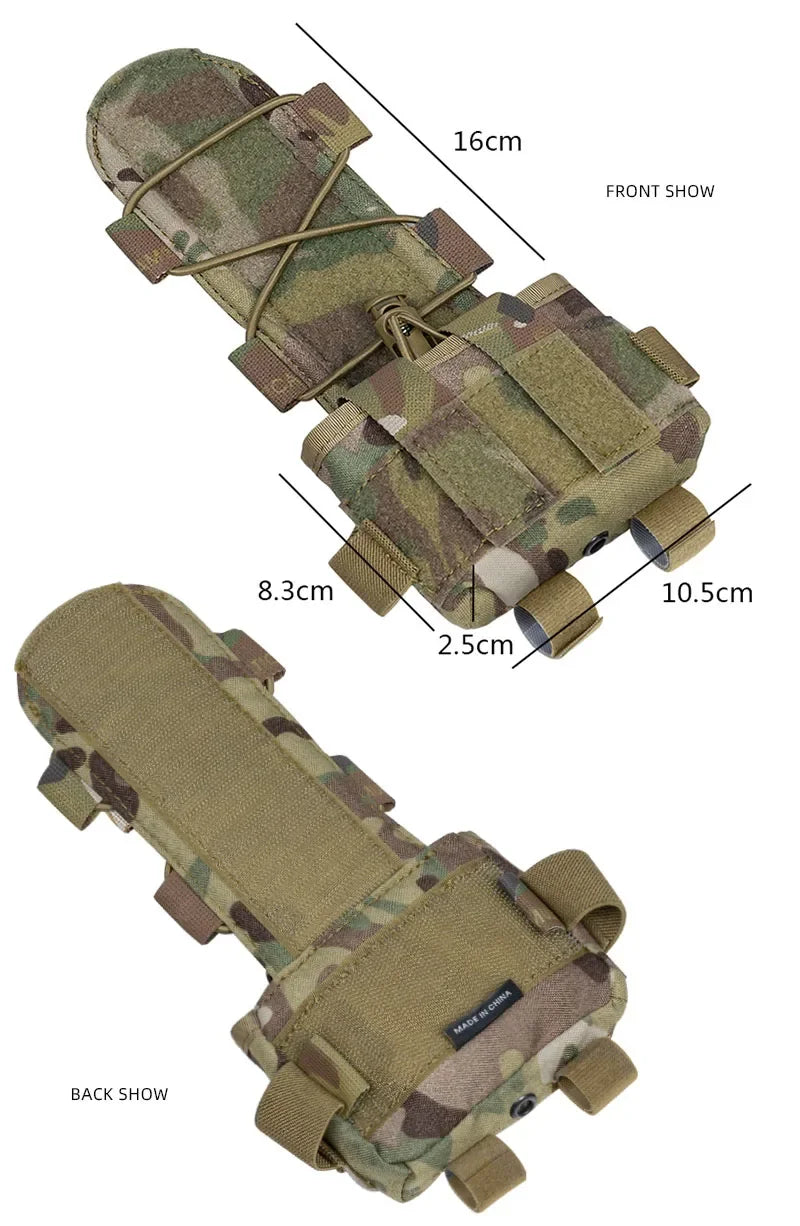 Helmet Battery Pouch Outdoor MK2 Helmet Night Vision Goggles Battery Pack Accessory Bag Weight Pack