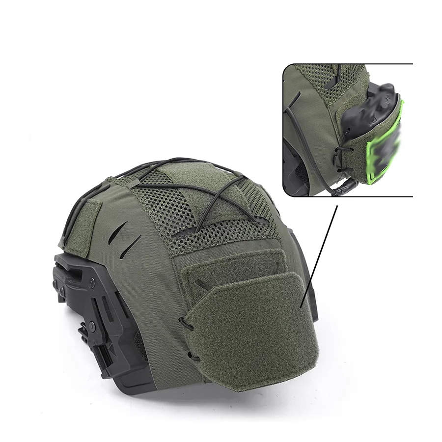 Elastic Rope Helmet Cover Protective Shield WENDY2.0 Helmet FMA  Tactical Helmet Cloth