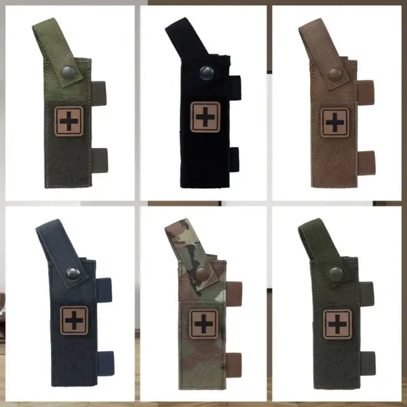 MOLLE IFAK Scissors Pouch Portable Shears Sheath Hanging Emergency First Respon EMT EDC Emergency Survival Tools Holster