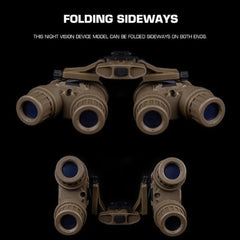 Flipable Dummy NVG Binoculars