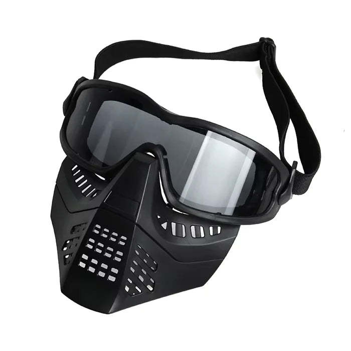 Breathable Mask Tactical Hunting Split Anti-fog Goggles Mask With Removeable Mask Adjustable Headhand