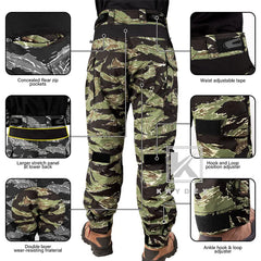 KRYDEX Tiger Stripe Shirt+Pants Uniform Kit