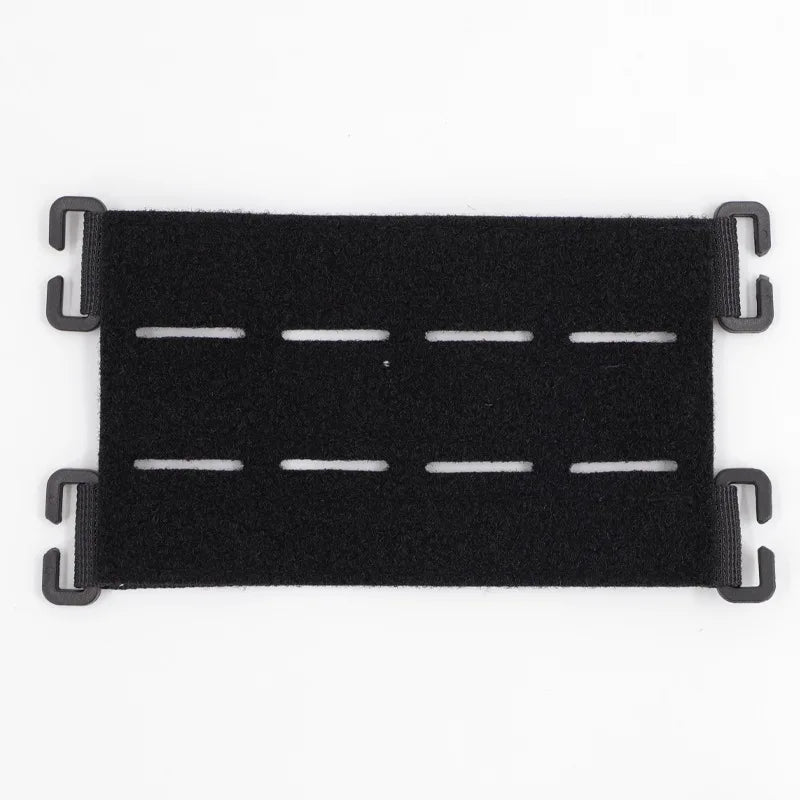 Tactical Molle Strip Adapter Vest Backpack Patch Panel Hook&Loop Converter Ribbon Strip For Attching ID Patches