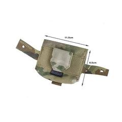 Battery Pouch Case TMC Outdoor Tactical Helmet Paste Attached Battery Storage Bag