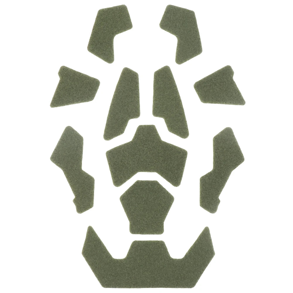 FAST Helmet Magic Sticker Hunting CS Helmet Patches Hook and Loop Sticky for FAST Helmet 11pcs Set Helmets Accessories