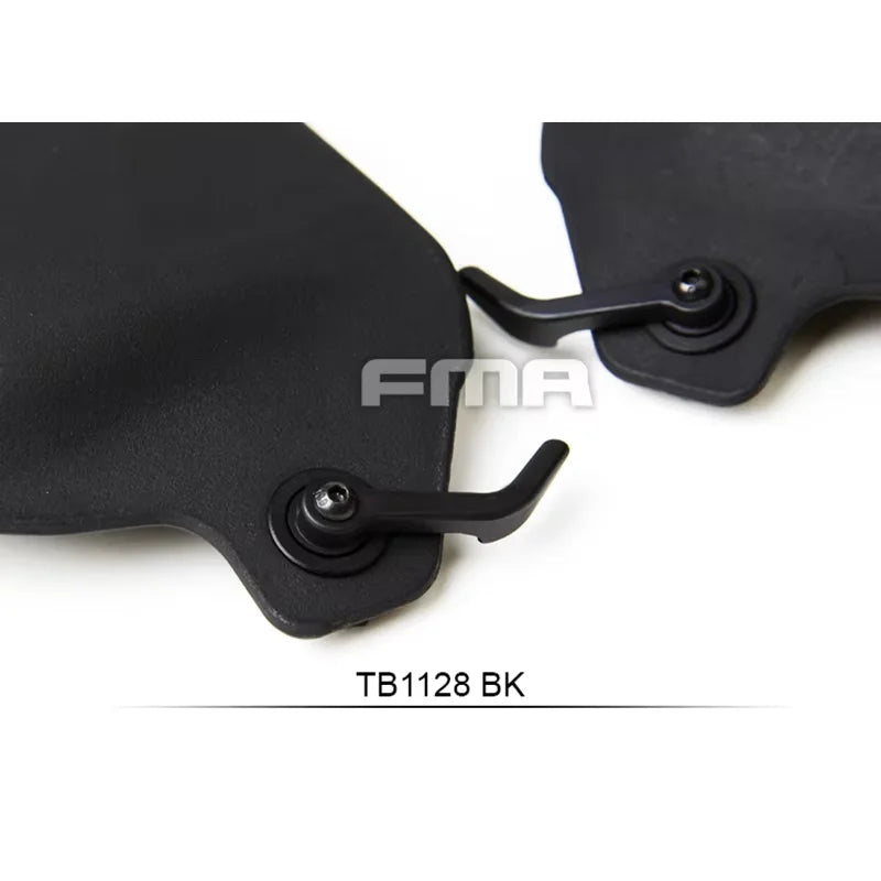 Plastic Side Covers With Pad Protective Cover Ear Protector FMA Outdoor Hunting Helmet Guide Rail Accessories