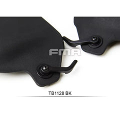 Plastic Side Covers With Pad Protective Cover Ear Protector FMA Outdoor Hunting Helmet Guide Rail Accessories