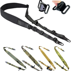 Tactical Quick Release Sling Strap Airsoft 2 Points Adjustable Rifle Nylon Strap Outdoor Hunting Weapon Accessories