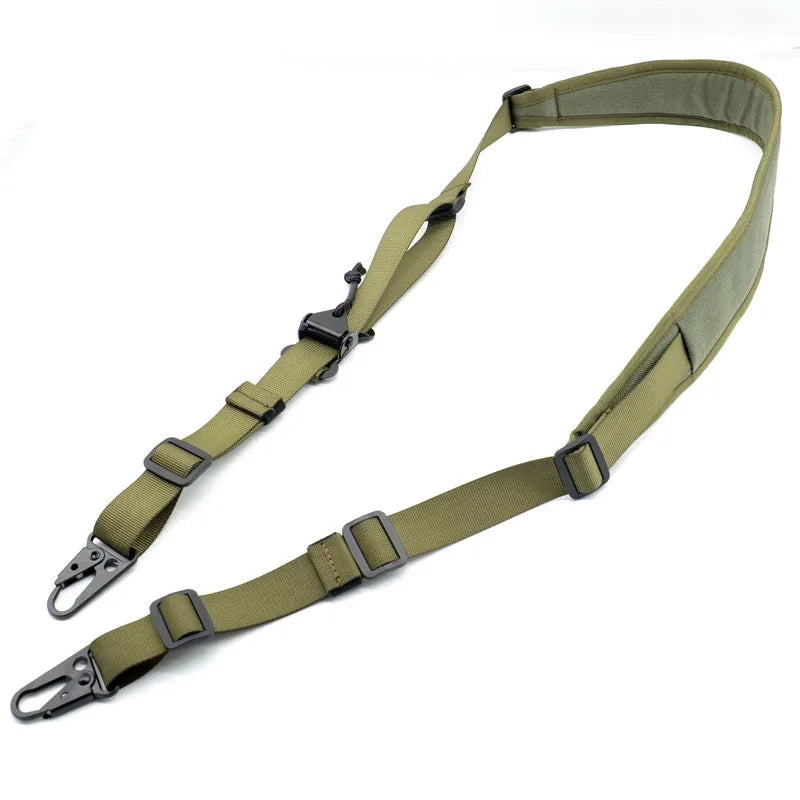 2/1 Point Tactical Sling, Modular Strap, Padded, Outdoor Activities