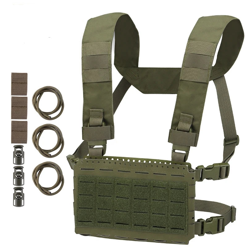 MOLLE MK5 Chest Rig SS MKV Micro Fight Chassis Placard Hook Loop Airsoft Magazine Pouch Tactical Plate Carrier Vest Equipment