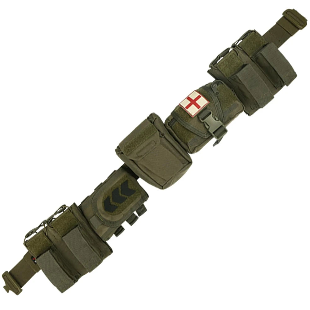 YAKEDA Factory Inner Nylon Patrol Tactical Waist Utility Duty Belt with Quick Detach Metal Buckle