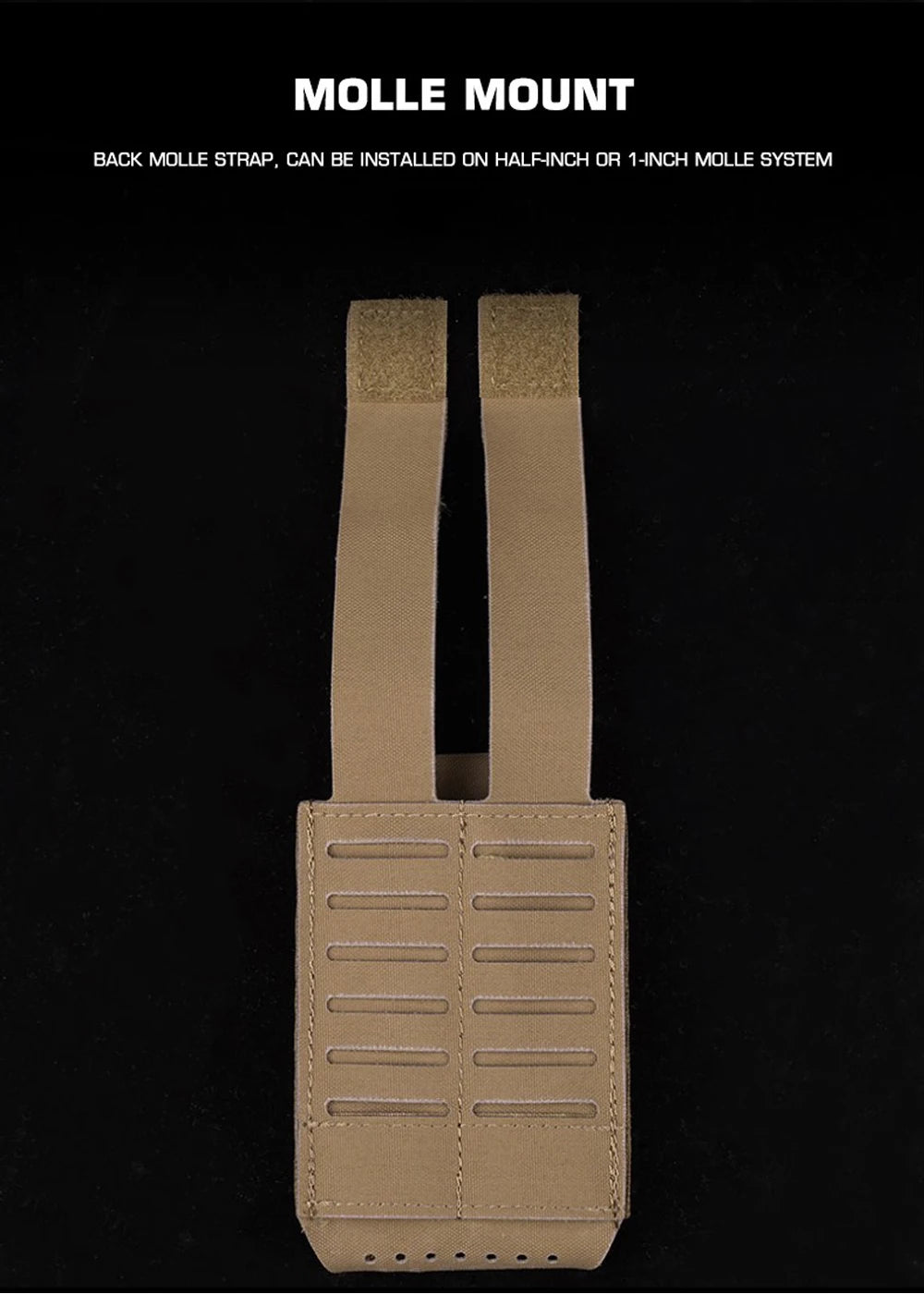 Molle Magazine Pouch AR M4 Single Mag Pouch Holder ARC V2 Belt Fast Attach Carrier Nylon Carrier