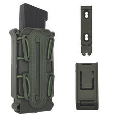 9mm Magazine Pouches Pistol Mag Pouch Softshell Adjustable Universal Mag Holster with Belt MOLLE Clip for .40 S&W .45 ACP