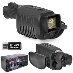 5X Digital Light Zoom Monocular Night Vision Device 1080P HD Infrared Camera Hunting Telescope Outdoor Search Full Darkness 300m