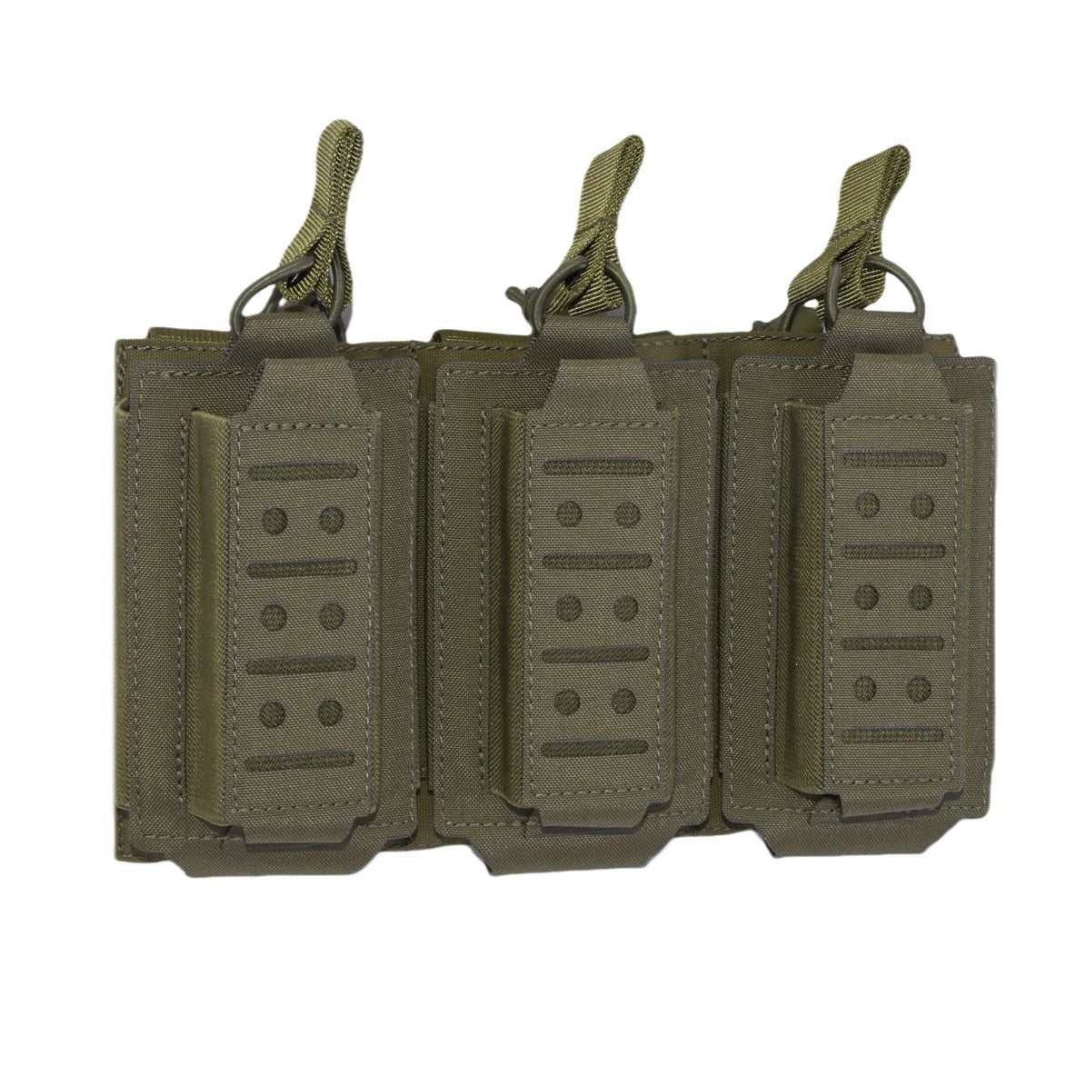 500D Tactical LSR 9mm 556 Mag Molle Triple Magazine Pouch Holder Open Top Triple Rifle Pistol Mag Carrier Waist Bag Holster