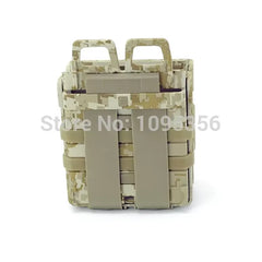 Outdoor FMA Tactical Hunting Vest Accessories Heavy Style Magazine Pouch 7.62 Mag (Digital Desert ) 2pcs/Set