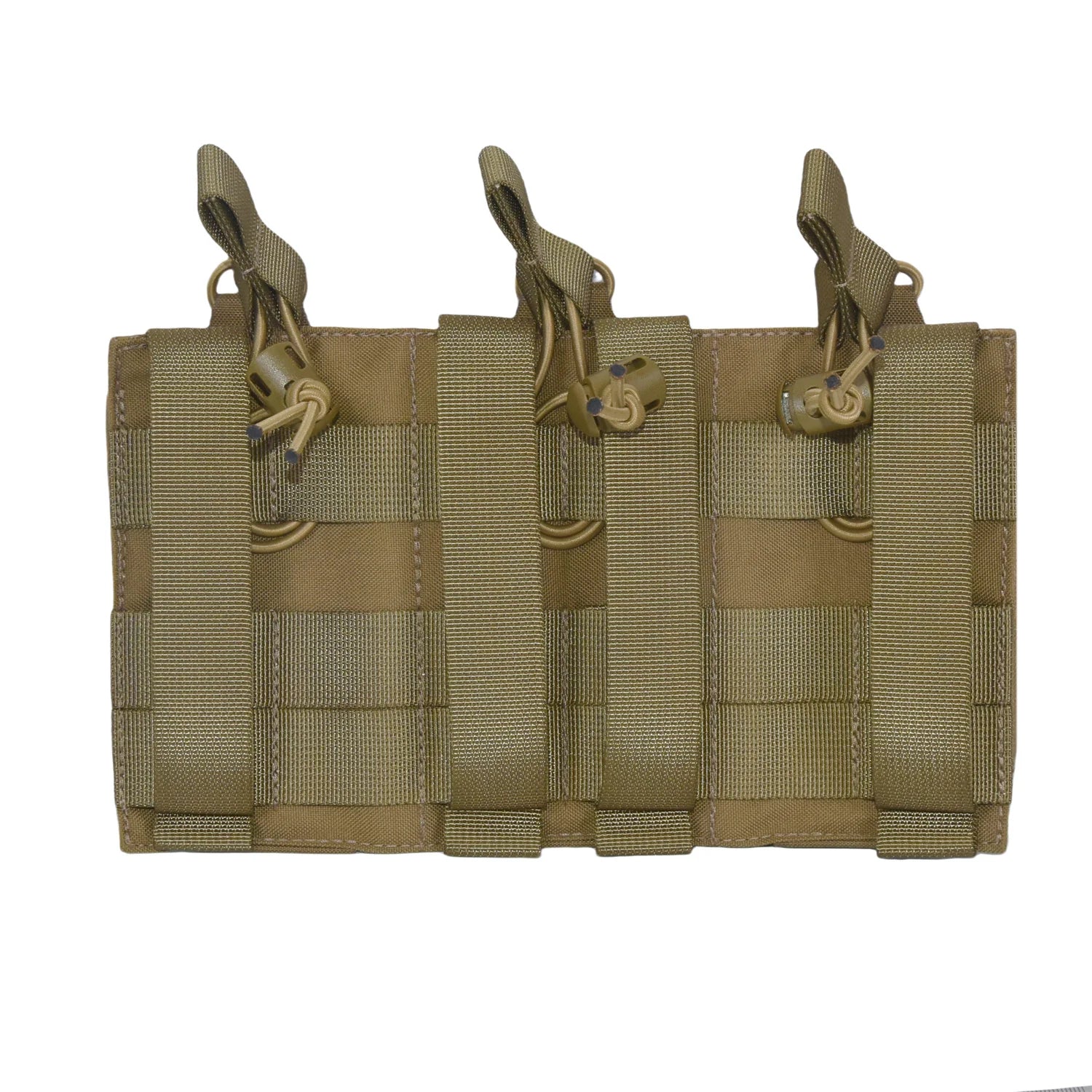500D Tactical LSR 9mm 556 Mag Molle Triple Magazine Pouch Holder Open Top Triple Rifle Pistol Mag Carrier Waist Bag Holster