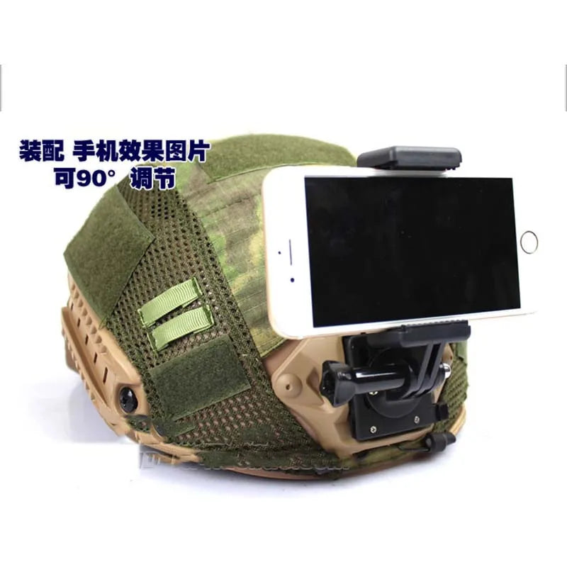 FAST MICH Tactical Helmet Mount Mobile Phone Series Camera Recorder Helmet Special Bracket