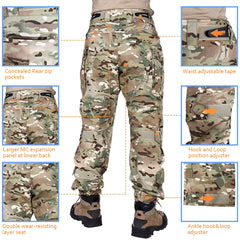 KRYDEX MC Camo Shirt+Pants Hiking Kit