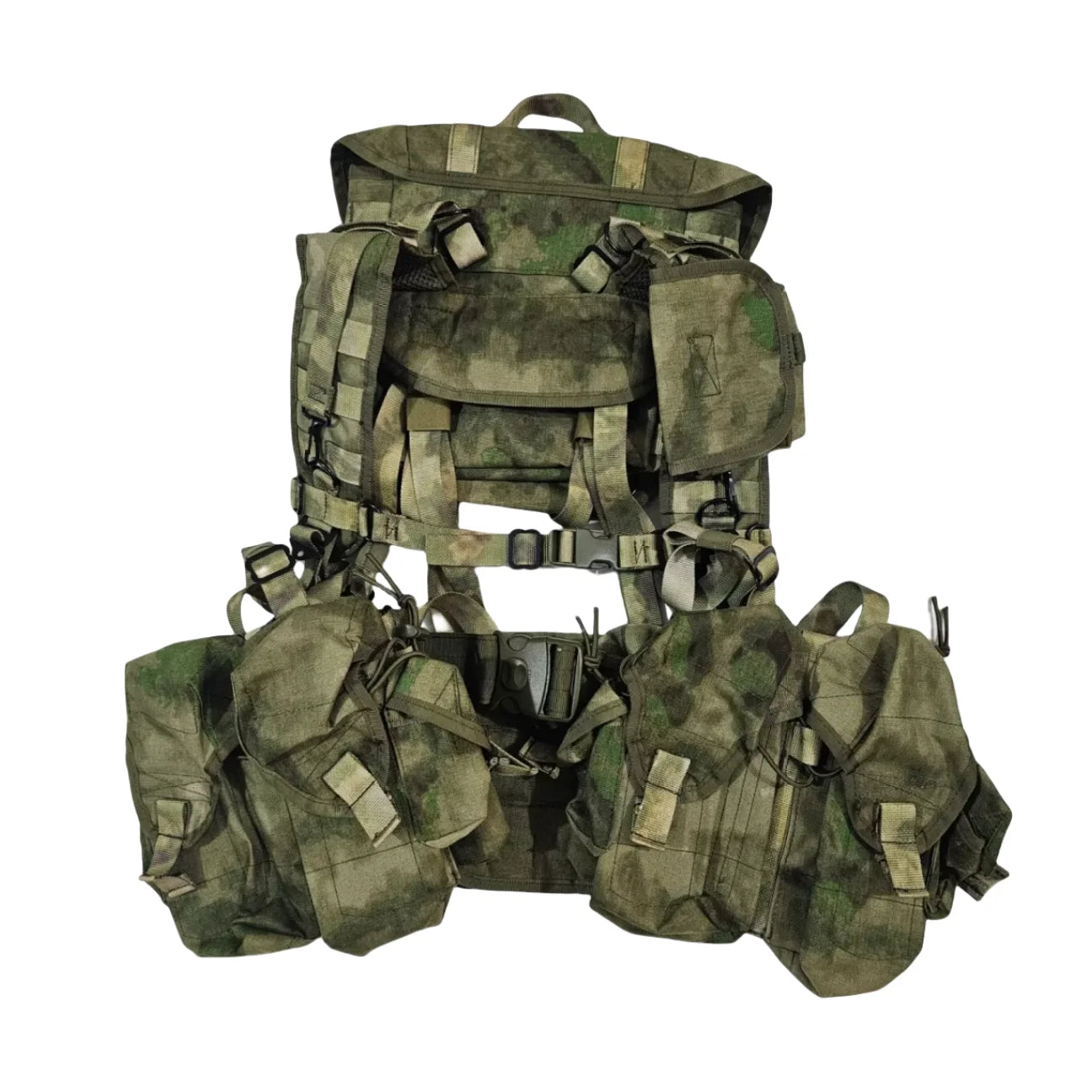 NEW RPS Smersh AK SSO/SPOSN Tactical Chest Rig Molle Set Training Gear Outdoor Chest Vest ATFG MC Camo