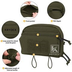 KRYDEX 500D GP Front MOLLE Utility Pocket