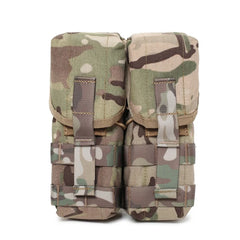 Tactical Double 5.56/7.62 M4 Magazine Pouch AK AR Rifle Mag Paintball Hunting Accessories