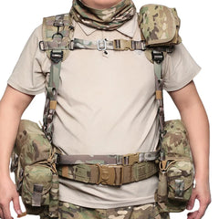 Hunting SSO/SPOSN Smersh AK MOLLE Chest Rig Backpack 7.62 Pouchs Training Gear M1 Tactical Combat Vest