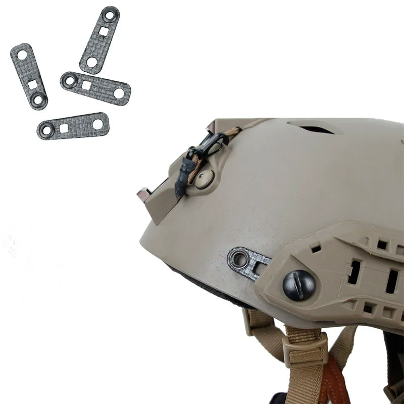 Outdoor Tactical Helmet Special Accessories Connection Rope Clips 4 pcs/set