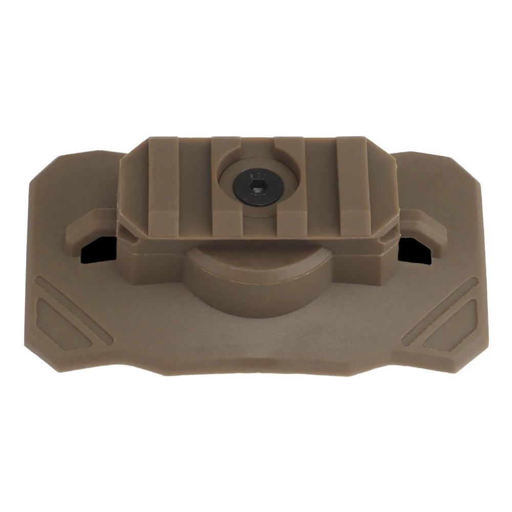 Universal Helmet Light Adapter Helmet Tactical Headlight Night Vision Device With Rotatable Base Adapter
