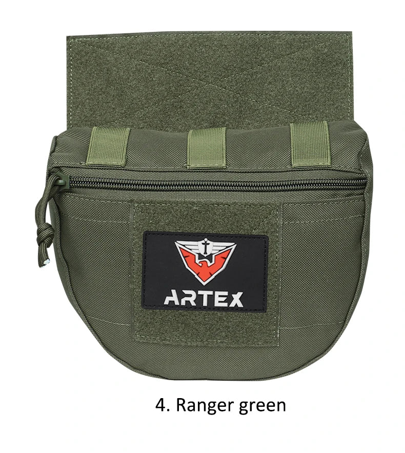 JPC/CPC Vest/Tactical Chest Pouch FC Large Sub-Pouch Tactical Vest/Chest Pouch Expanded Lower Belly molle