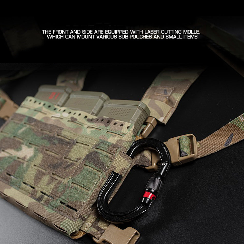 MOLLE MK5 Chest Rig SS MKV Micro Fight Chassis Placard Hook Loop Airsoft Magazine Pouch Tactical Plate Carrier Vest Equipment