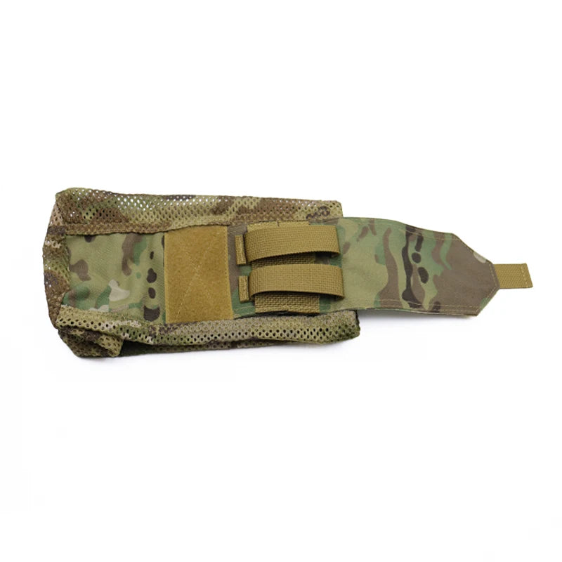 Outdoor Portable Mini Foldable Mesh ATS Roll Up Bag Micro Folding Compact Dump Pouch Camping Hiking Hunting Storage
