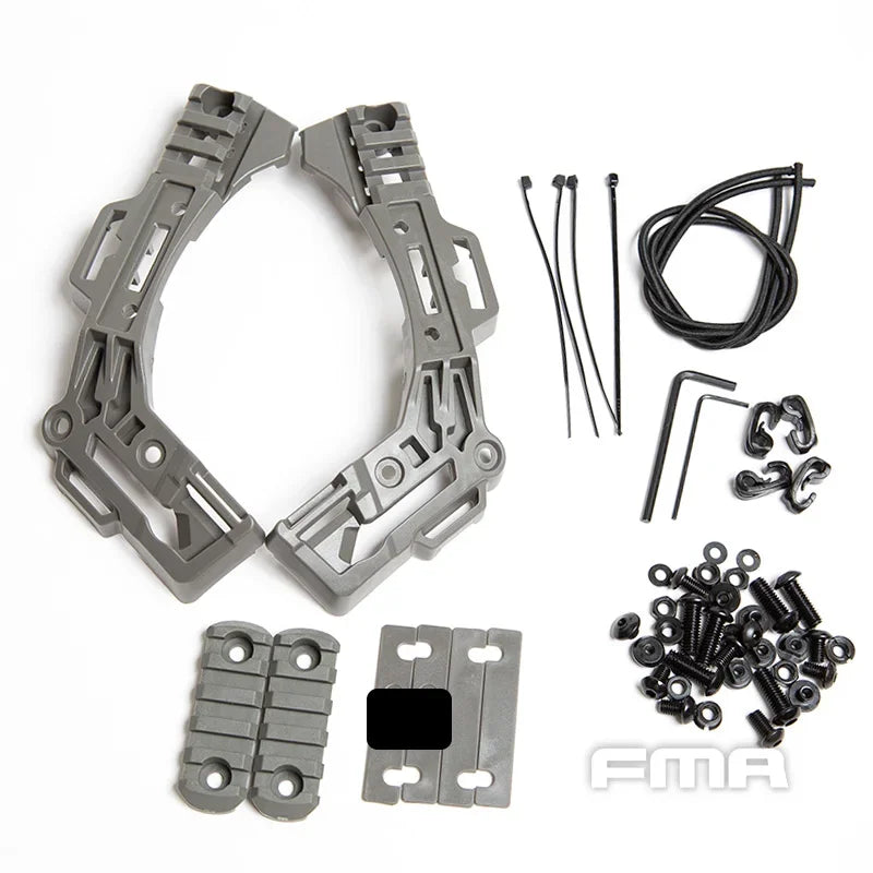 FMA EX BALLISTIC Version Tactical Helmet Special 3.0 Rail System Components  Helmet Accessories Mount