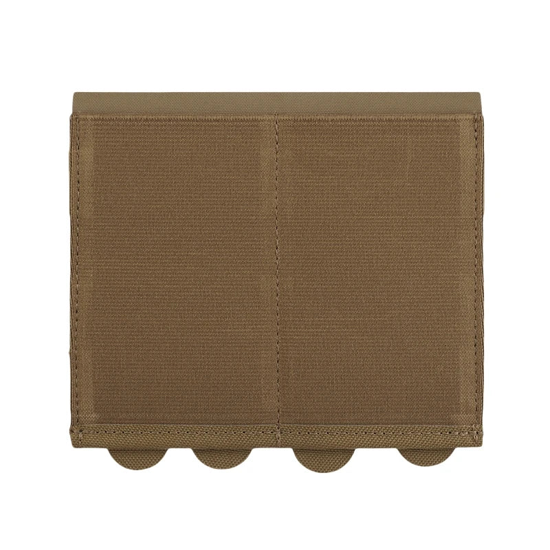 Tactical 5.56mm Lightweight Elastic Double Mag Pouch Hunting Equipment CS Shooting Molle System Paintball Accessories